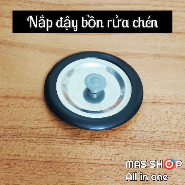 Nắp đậy chặn bồn rửa chén (bát) Inox không gỉ