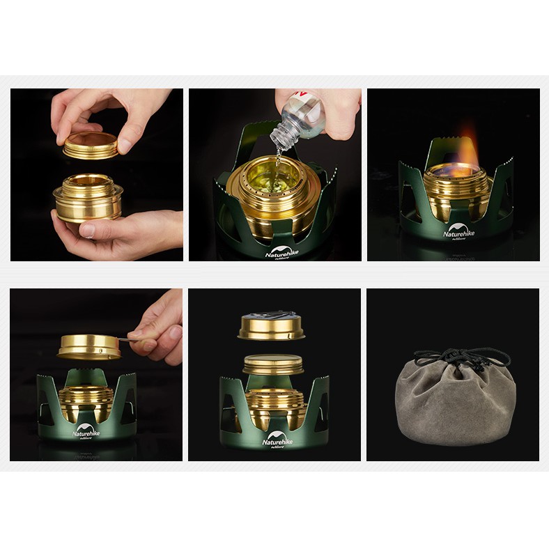 Bếp cồn dã ngoại NatureHike NH18L001-T