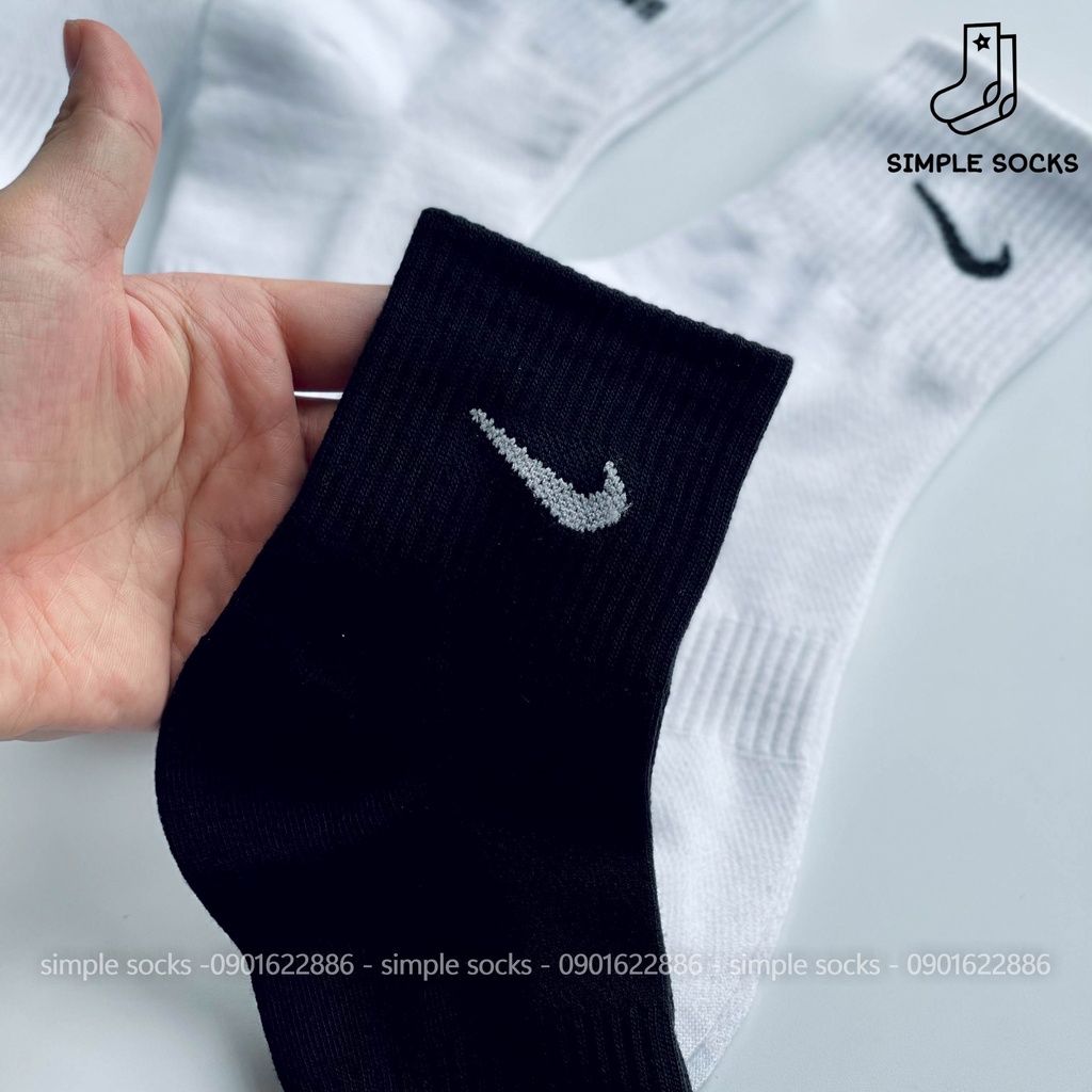 Tất Nike Cổ Lửng 🍅FREESHIP️🍅Vớ Nam Nữ Adidas, Nike, Mizuno Hàng VNXK Dệt Kim Chống Hôi Chân - Chơi Thể Thao
