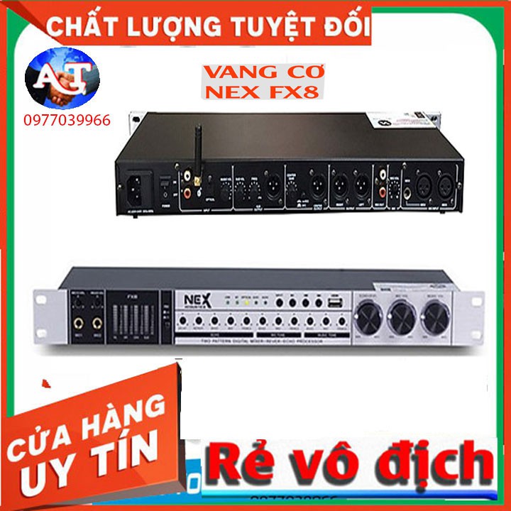 VANG CƠ NEX FX8 CAO CẤP – VANG CHUYÊN SÂU VỀ KARAOKE