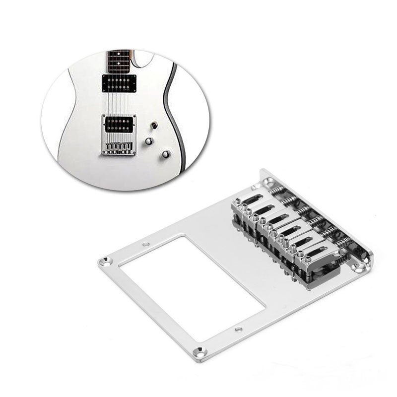 Bộ ngựa đàn xương đàn hình vuông cho đàn ghi ta 6 dây Telecaster