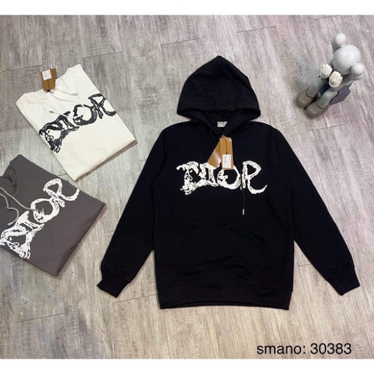 FREE SHIP  [FREE SHIP] Áo Hoodie Nam Nữ Dior Có Mũ Chất Liệu Nỉ Da Cá Cao Cấp - Áo Nỉ Thu Đông Dài Tay Dễ Phối Đồ - Bee | BigBuy360 - bigbuy360.vn