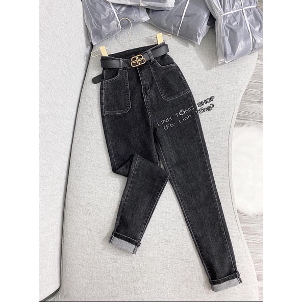Q07 Jean ôm cạp cao