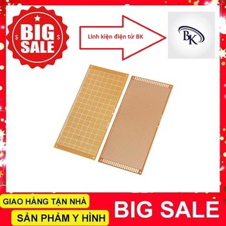 Phíp Đồng Đục Lỗ 1 Mặt PCB ( Nâu )
