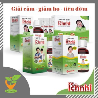 Siro ho cảm ích nhi - siro ho ích nhi 3+ - không đường