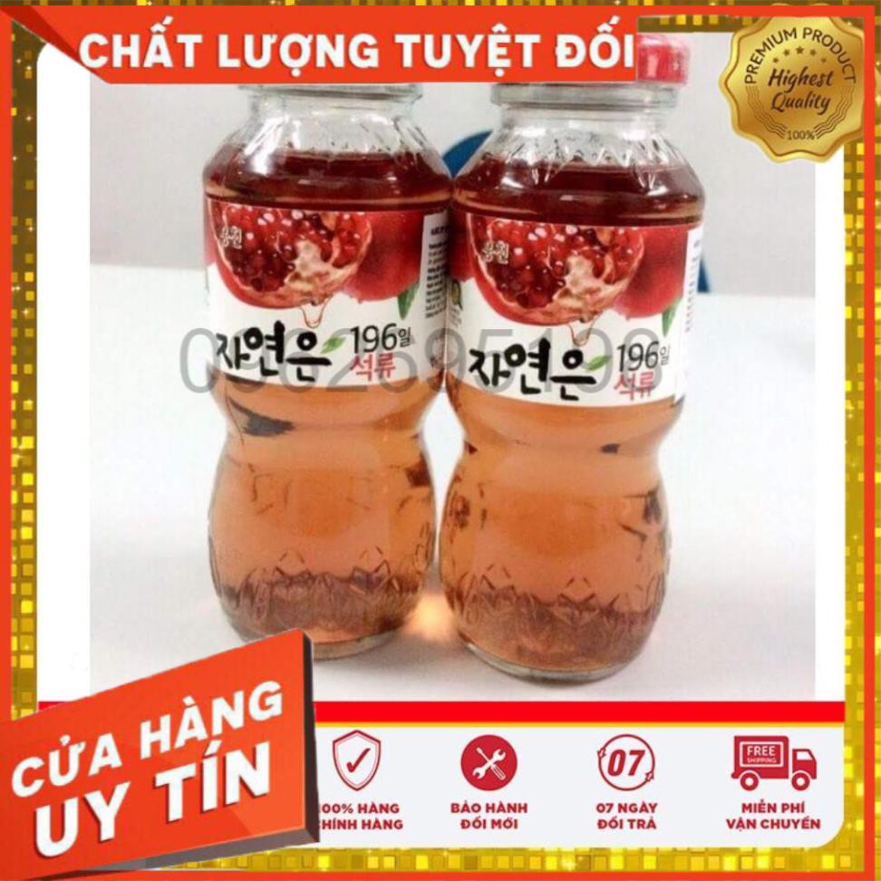 NƯỚC GIẢI KHÁT WOONGJIN NƯỚC LỰU CHAI 180ML