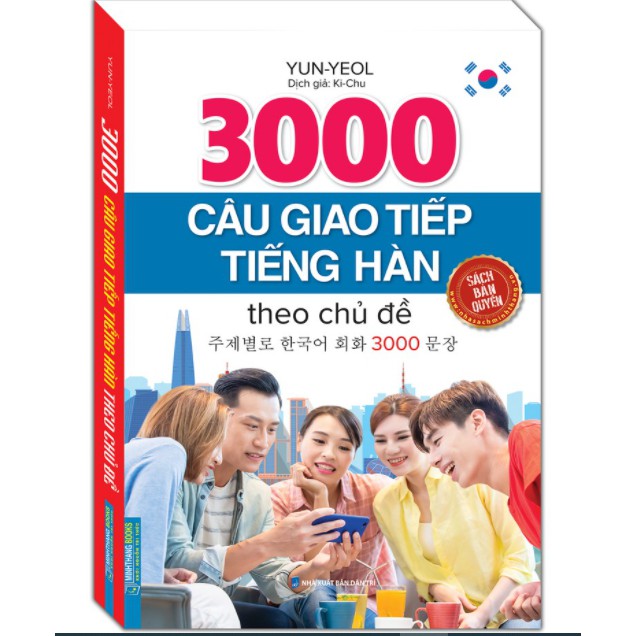 Sách - 3000 câu giao tiếp tiếng hàn(bìa mềm)