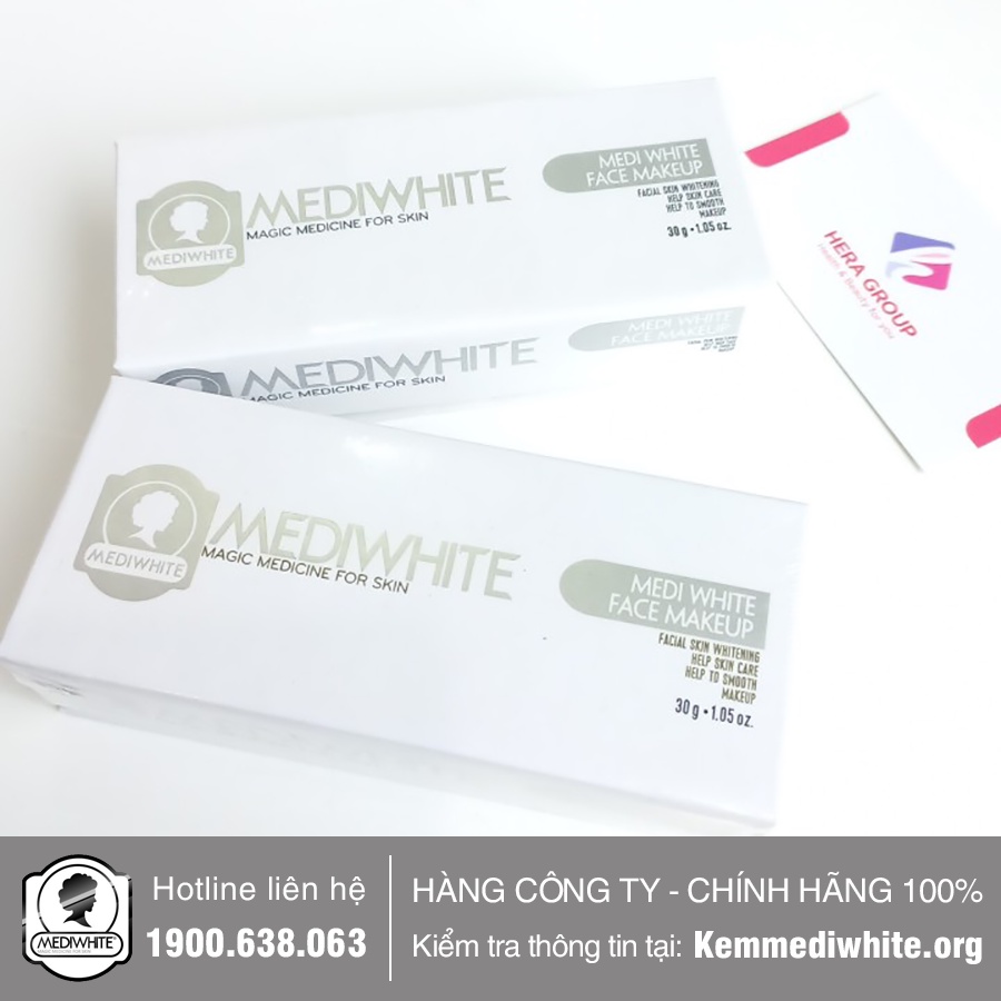 Kem Trang Điểm Trắng Da Medi White Chính Hãng - Medi Face Makeup - Kem Trang Điểm Chống Nắng Trắng Da Medi White | BigBuy360 - bigbuy360.vn