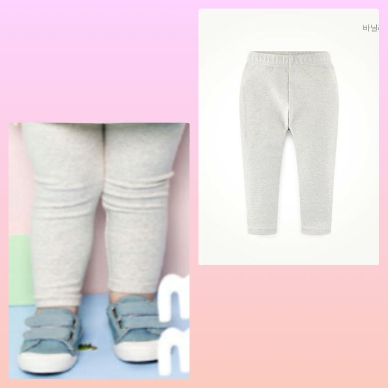 (Sz 90,100,120,130)- Quần legging cotton Milkmile VN xuất Hàn