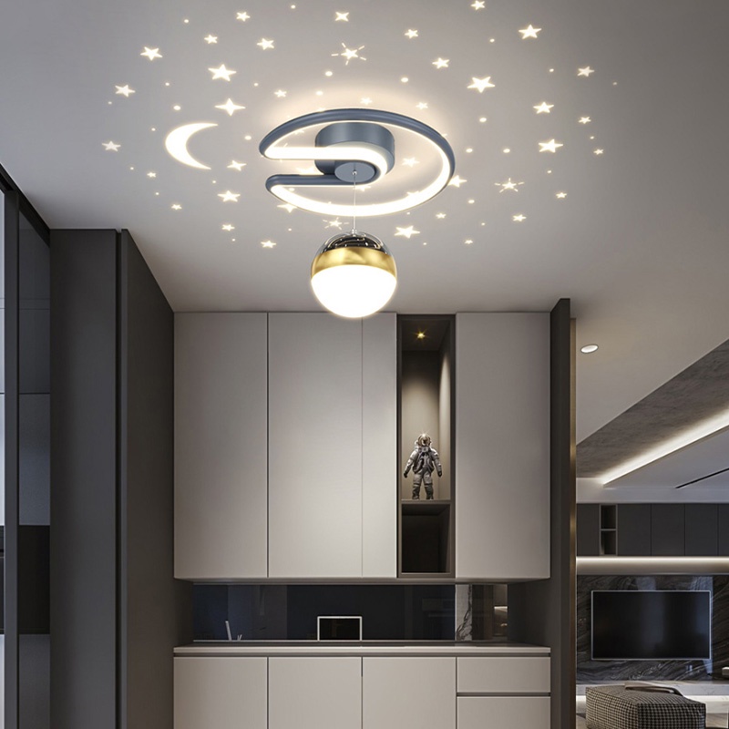 Đèn Led Gắn Trần Nhà Trang Trí Phong Cách Bắc Âu Hiện Đại