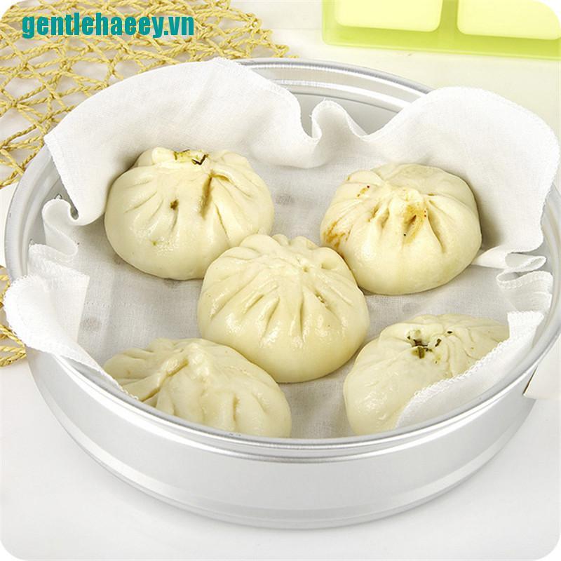 Ee☌1 Miếng Lót Hấp Bánh Bao Chống Dính