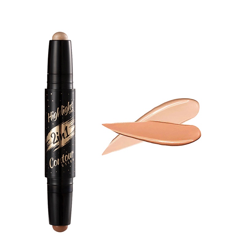 Double-headed High-gloss Trimming Stick Three-dimensional Contour Shadow Natural
