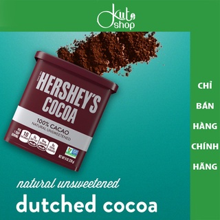 Bột cacao nguyên chất không đường Hershey’s 100% Cocoa