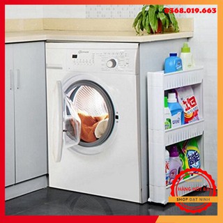 Kệ để đồ 3 tầng có bánh xe