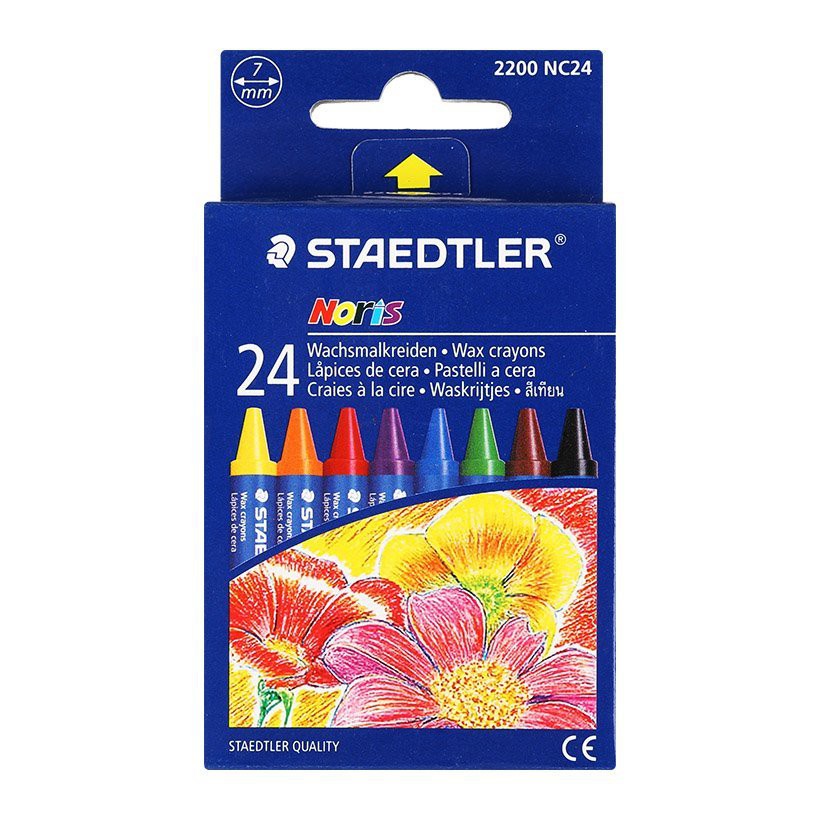 Bút Sáp Màu Staedtler 24 Màu - 2200NC24