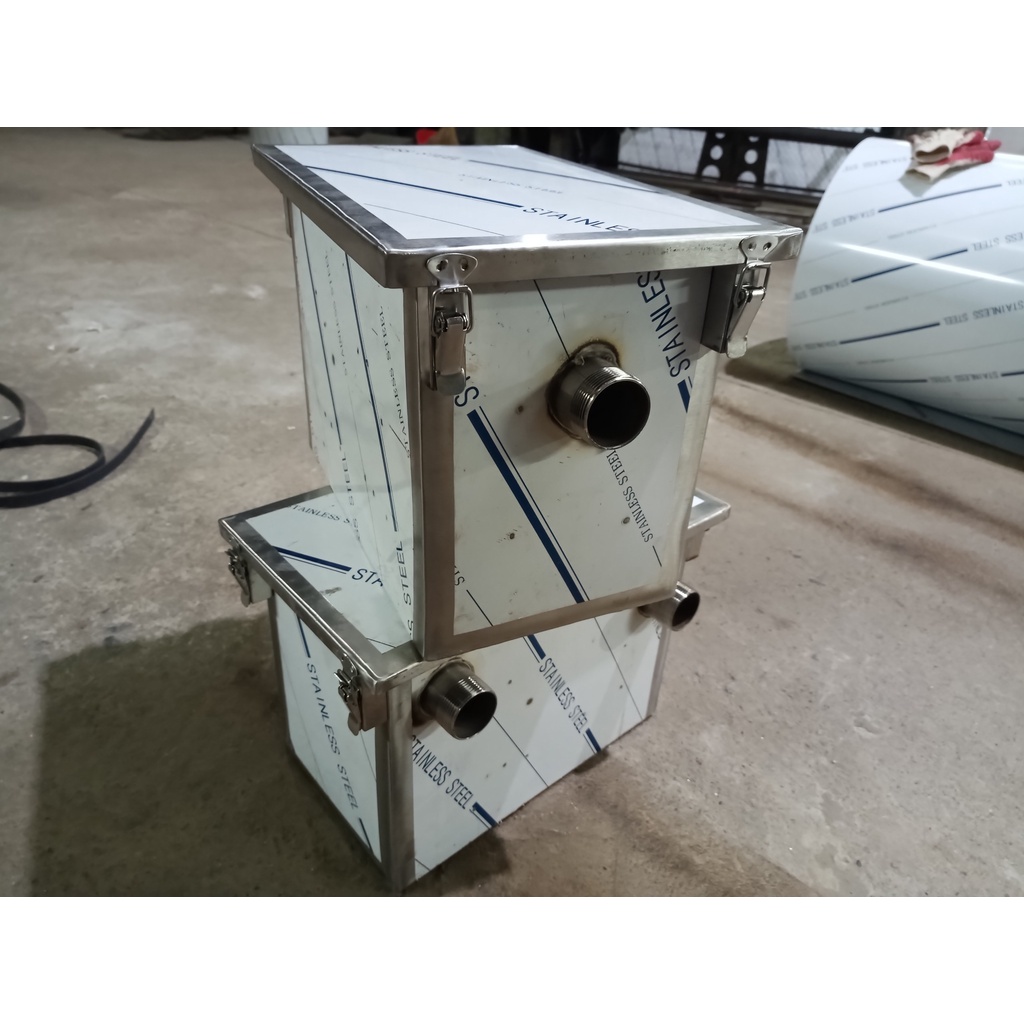Bể tách mỡ gia đình inox 304 - 24 lít