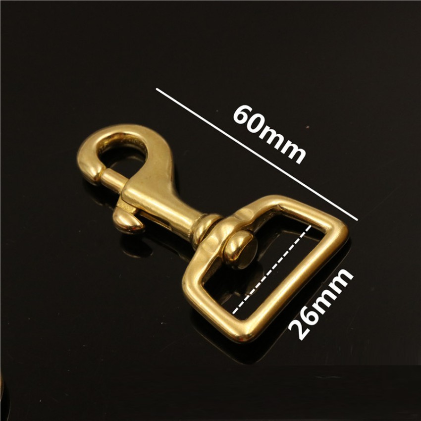 ️🏆️🏆️Móc Khóa Đồng Nguyên Chất 4 Size -  - Đáy Vuông Cố Định