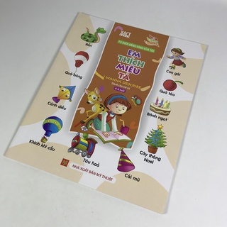 Sách: từ điển anh việt bằng hình của tôi- em thích miêu tả dành cho trẻ từ 4-6 tuổi