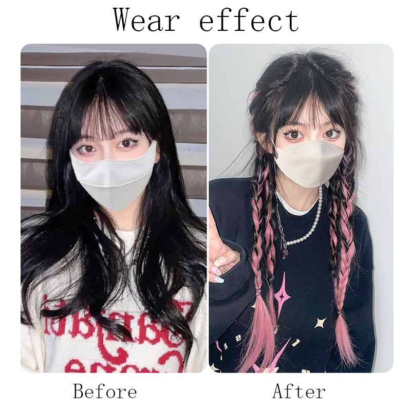 Mới Dây Buộc Tóc Đuôi Ngựa Bằng Cao Su Tổng Hợp Tự Nhiên Dành Cho Nữ