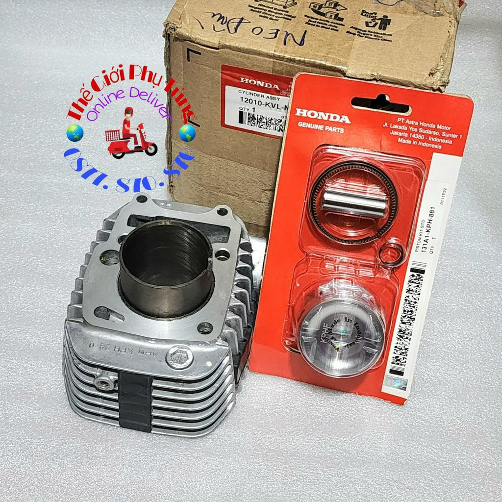 Nòng piston bạc Future Neo không fi zin Honda Indo - 131A1-KPH-881/ 12010-KVL-N00