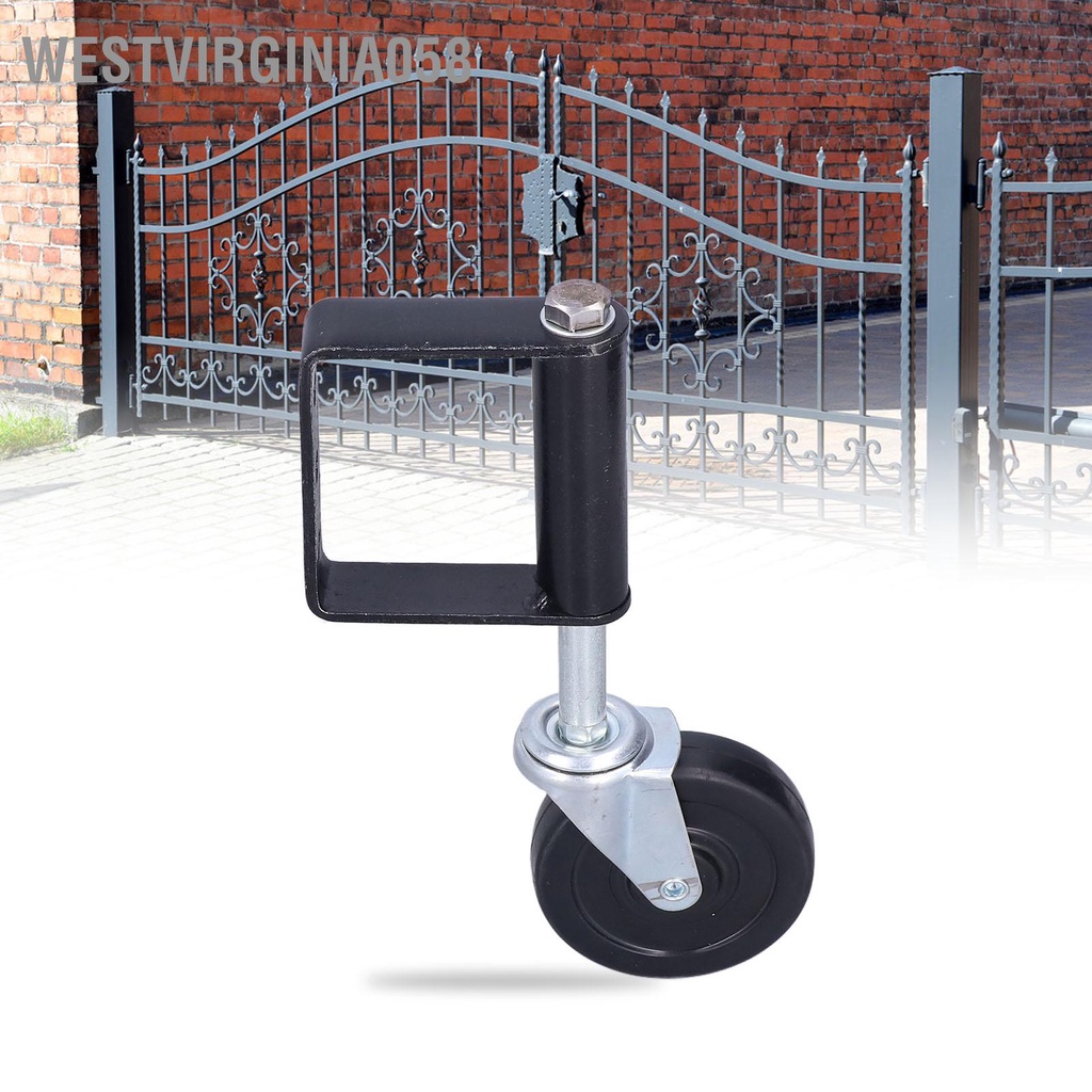 Có thể bán buôn Lò xo có tải bánh xe Cổng Caster 4in 3 lỗ Phụ kiện cửa hạng nặng cho nhà máy Westvirginia058 Hàng giao ngay