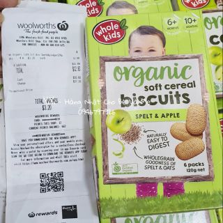 BÁNH ĂN DĂM ORGANIC CHO BÉ TỪ 4 THÁNG TRỞ LÊN