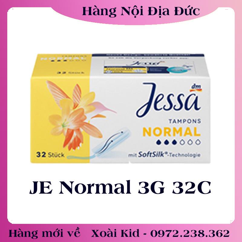 [có che tên] Băng vệ sinh Tampon Jessa Đức đủ size - Date mới đủ Bill