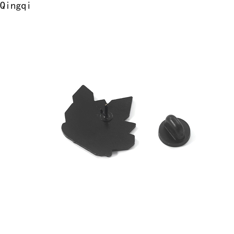 Ghim cài áo MISS ZOE tráng men màu đen phong cách gothic punk cổ điển dành cho bạn bè/ bạn bè