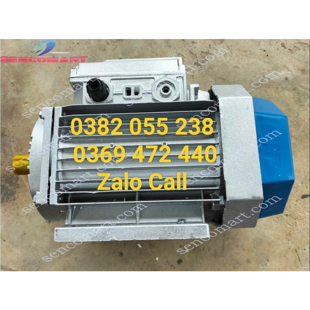 Mô tơ, Động cơ, Điện cơ TOÀN PHÁT 3,5KW, tốc nhanh 2900v/p, điện 1 pha 220v - thân máy bằng hợp kim nhôm