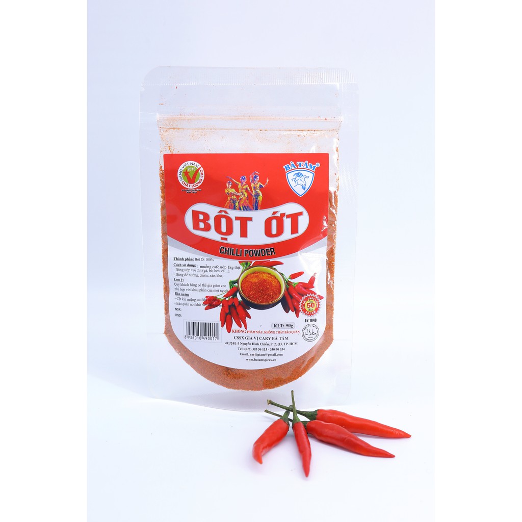 Bột ớt / Chilli powder 50g