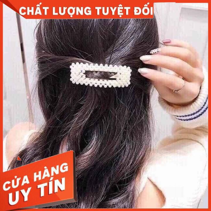 Kẹp Tóc Nhiều Mẫu Dễ Thương - Phong Cách Hàn Quốc Đính Ngọc Trai Nhân Tạo