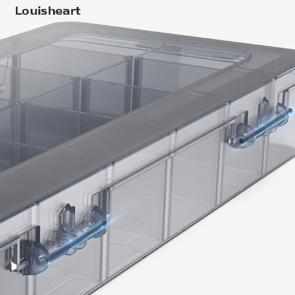 Hộp Nhựa Trong Suốt Nhiều Ngăn Đựng Linh Kiện Điện Tử Louisheart