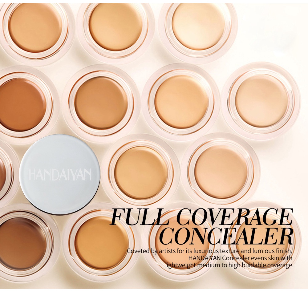[Hàng mới về] Kem nền che khuyết điểm HANDAIYAN che phủ tàn nhang quầng thâm hiệu quả dành cho trang điểm