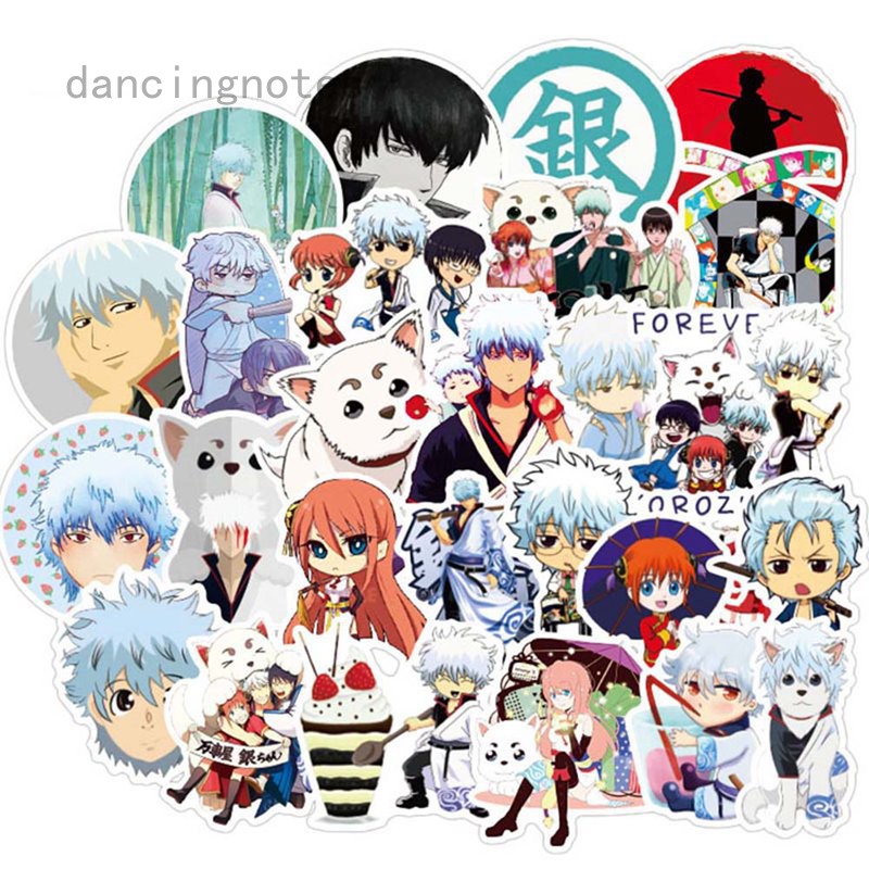 Sticker/ Hình dán anime Gintama