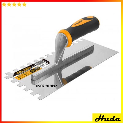 Bay trát vữa thạch cao xi măng xây nhà tạo rãnh cán nhựa tolsen