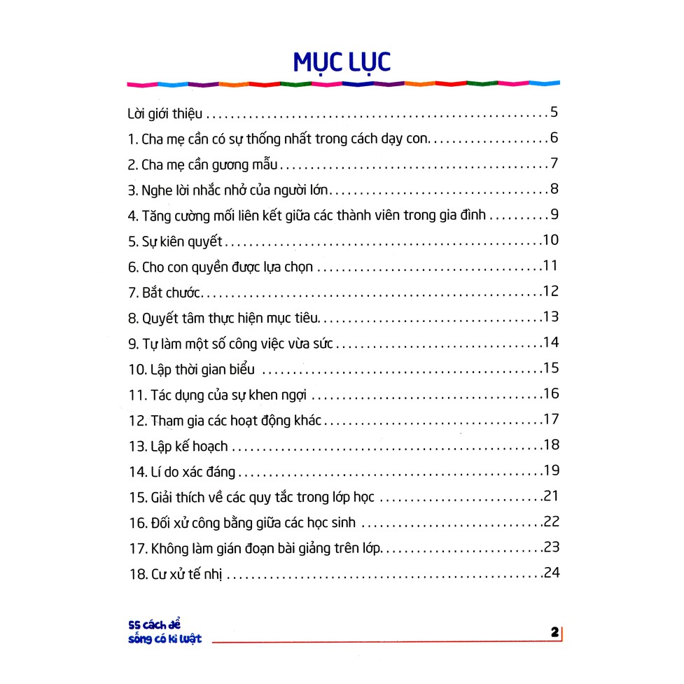 Sách: 55 Cách Để Sống Có Kỷ Luật - 55 Way To Be Disciplined