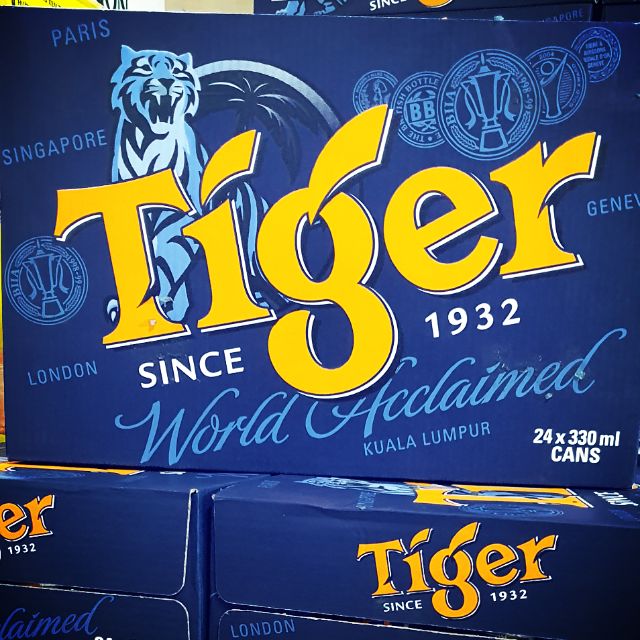 Thùng 24 lon bia Tiger 330ml