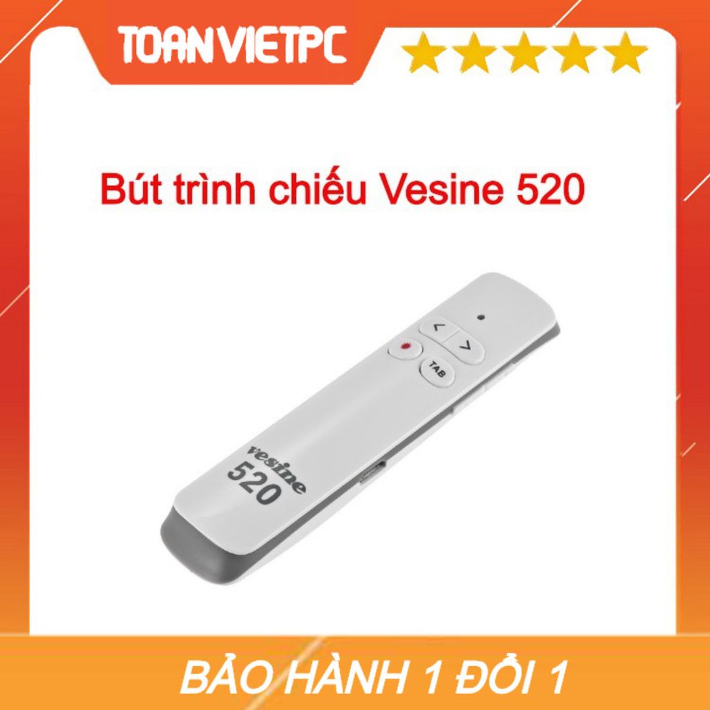 Bút thuyết trình Vesine 520 2.4GHz pin sạc