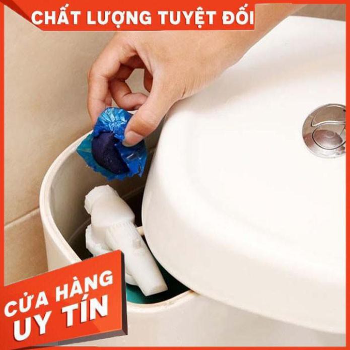 [FreeShip - 1 Day] [Mã HC1105 - 10% đơn 150K] VIÊN TẨY BỒN CẦU DIỆT SẠCH VI KHUẨN [TÚI 10 VIÊN]