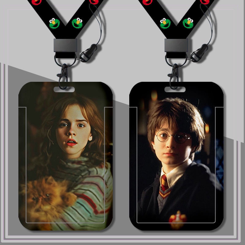 Bao Đựng Thẻ Truy Cập / Thẻ Ngân Hàng / Thẻ Ngân Hàng In Hình Harry Potter Có Dây Đeo Dài