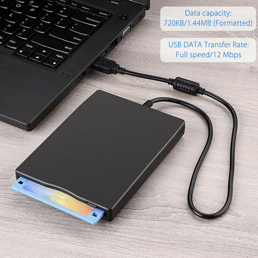Khay Đựng Ổ Đĩa Mềm Ngoài 1.44MB Cổng USB/FDD FDD Nhiều Màu Sắc Chuyên Dụng Cho Laptop