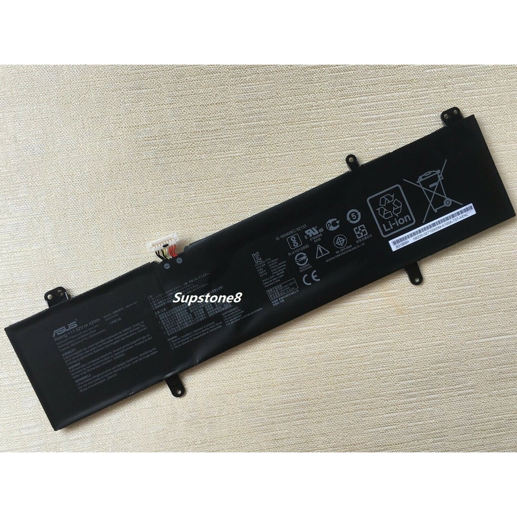 Pin laptop Asus VivoBook S14 A411U A411UA A411UF B31N1707 zin