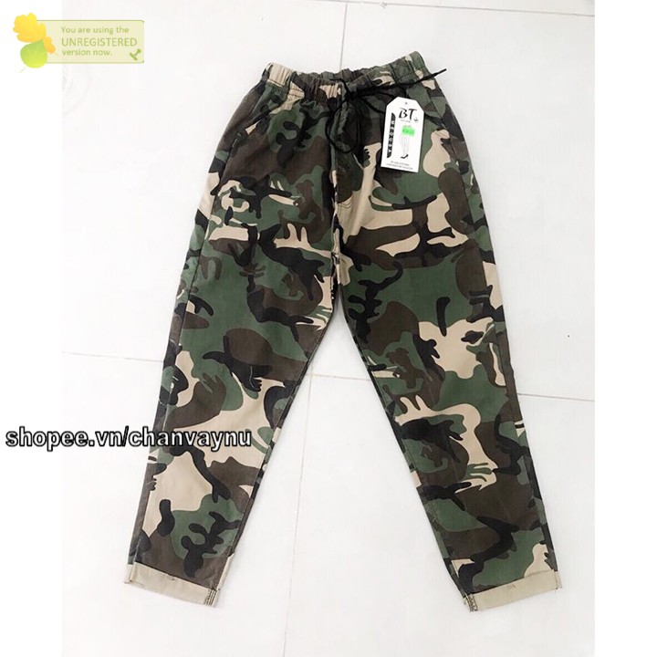 Quần Baggy kaki lính BSQA MT665
