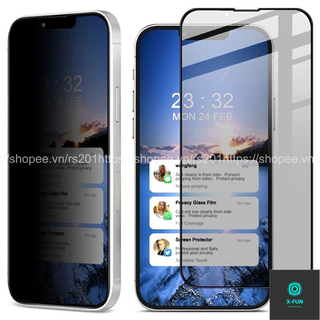 Kính cường lực chống nhìn trộm dành cho iphone 6/6plus/6s/6splus/7/7plus/8/8plus/x/xr/xs/11/12/13/pro/max/promax