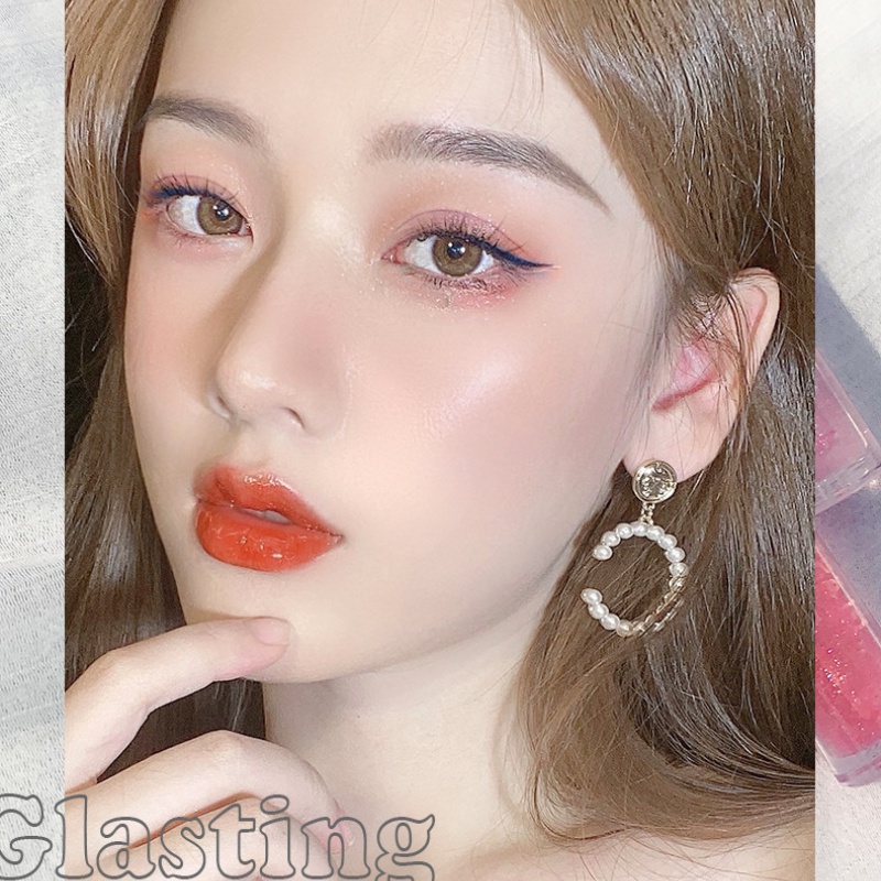 [Hàng mới về] Son bóng dưỡng ẩm lâu trôi màu sắc lấp lánh quyến rũ