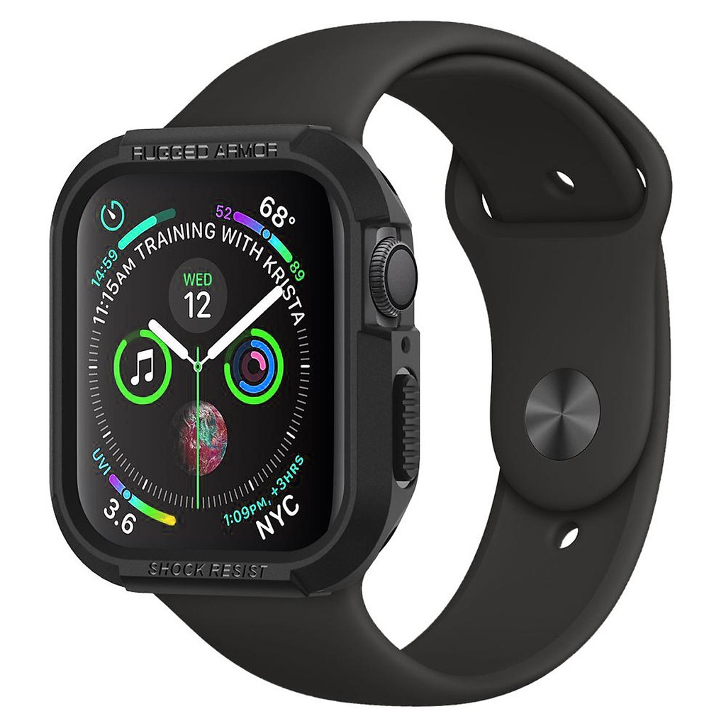 Ốp Bảo Vệ Chống Sốc, chồng trầy Rugged Armor cho Apple Watch Series 6/ SE và Series 45 size 40/44mm