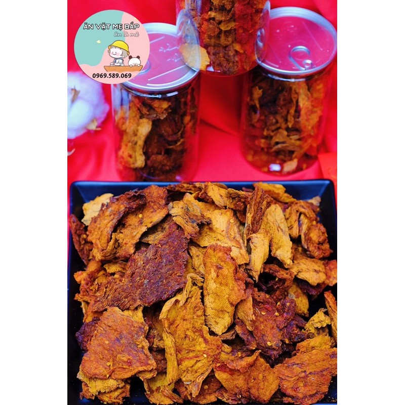 Khô Bò Vụn Giòn Hồng Ngự - Hũ 250Gram - Shop Mẹ Bắp - 100% thịt bò sạch | BigBuy360 - bigbuy360.vn