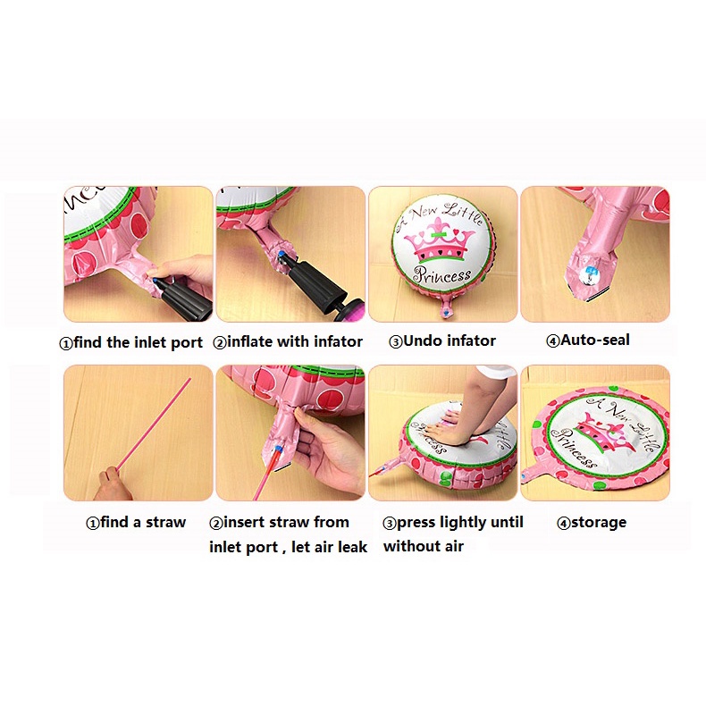 Bong Bóng Lá Nhôm 16 Inch Hình Động Vật Dễ Thương Trang Trí Tiệc Sinh Nhật Cho Bé