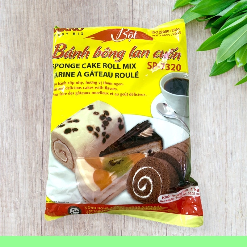 Bột bánh bông lan cuốn Mikko gói 1kg