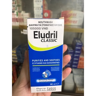 Eludril 90ml súc miệng diệt khuẩn